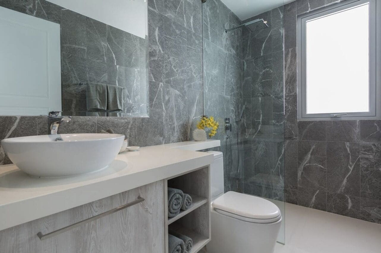 Bathroom 3, 3 Bedroom Ocean View Villa Aura SDV009-By Samui Dream Villas, Ko Samui