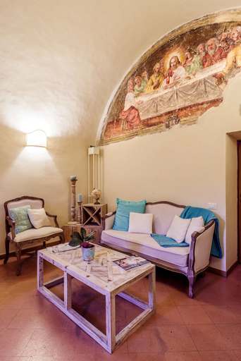 Bedroom 4, Convento Santa Croce, Perugia