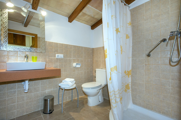 Bathroom 4, Family Villa Teo With Private Pool, Baleares