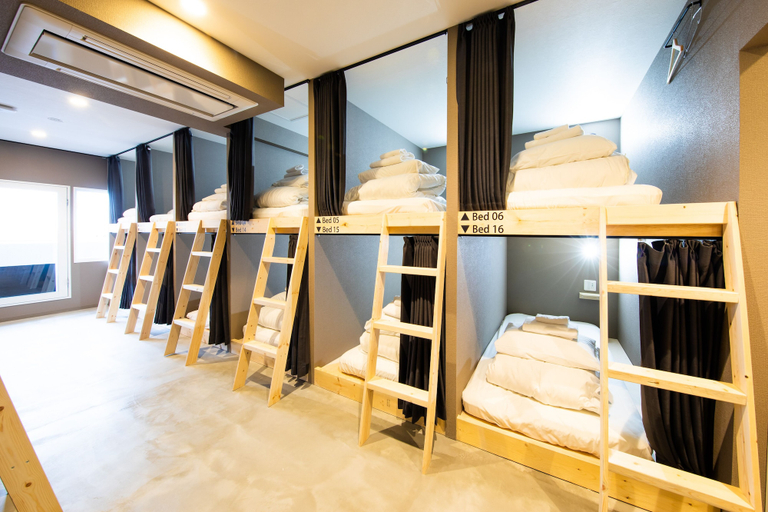 Bedroom 3, Ten to Ten Hostel, Sapporo