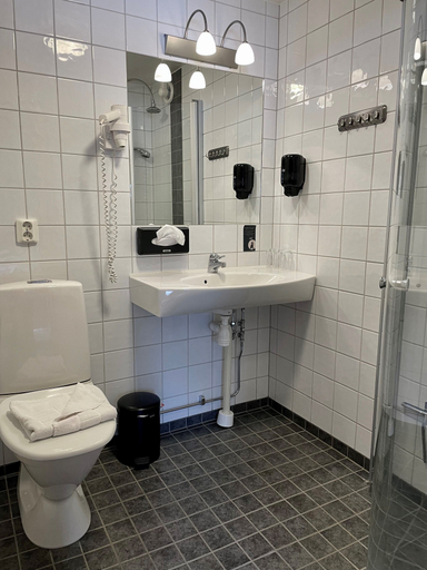 Bathroom 4, Klockargården Hotell, Leksand