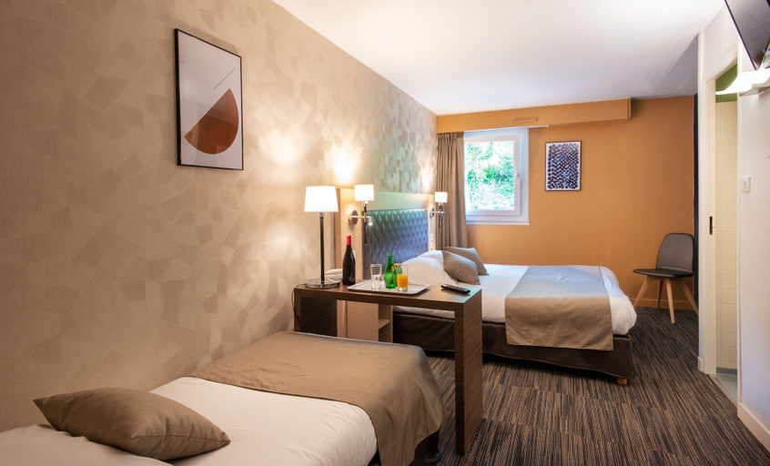 Bedroom 4, Hotel Opal'Inn, Pas-de-Calais