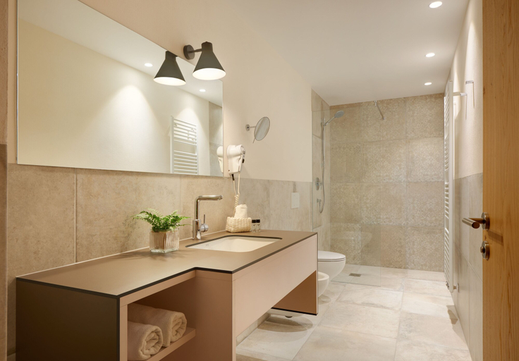 Bathroom 3, Hotel Residence der Bircher, Bolzano