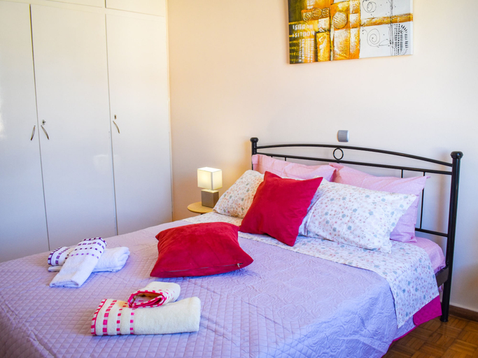 Bedroom 3, Cozy Flat Main Square 10min To The Sea, Peloponnese