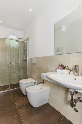 Bathroom 3, Hotel Houston Suites, Rimini