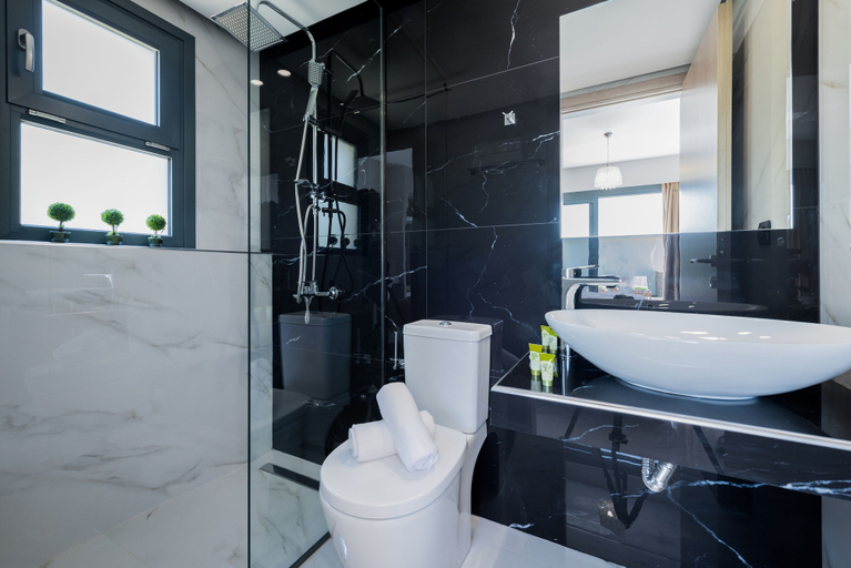 Bathroom 4, Natura Verde Villas, Ionian Islands