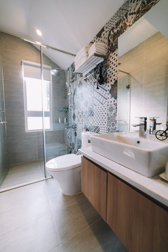 Bathroom 3, NATURE LAND 2 - Song Anh Hotel Dalat, Đà Lạt