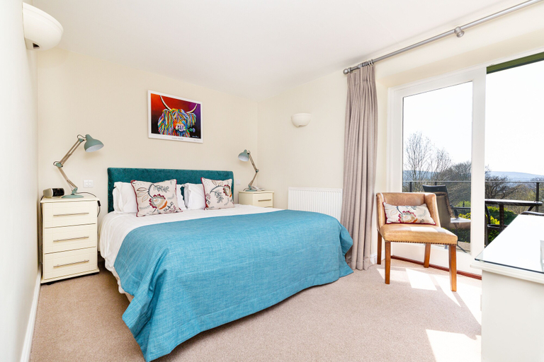 Bedroom 2, The Horn of Plenty, Devon