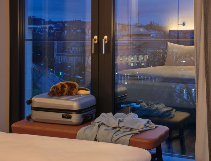 Bedroom 5, Adina Apartment Hotel Wiesbaden, Wiesbaden