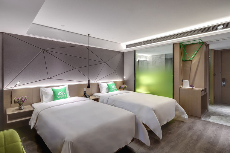 Bedroom 3, Ibis Styles Hotel Nanjing South Railway Station North Square, Nanjing