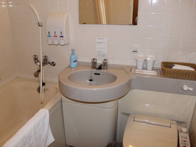 Bathroom 4, Bayside Square Kaike Hotel, Sakaiminato