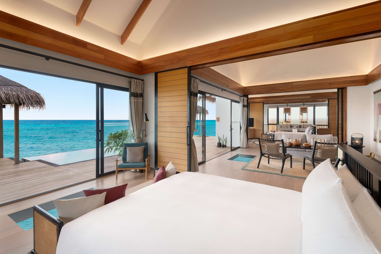 Bedroom 4, Hilton Maldives Amingiri Resort & Spa, Malé