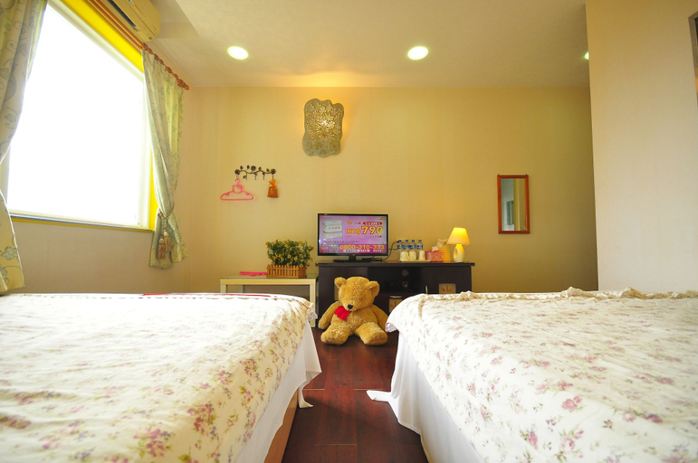 Bedroom 3, Smile Orange Homestay, Yilan