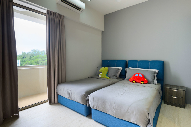 Bedroom 3, 2 Bedrooms Apartment By The Sea, Penang Island