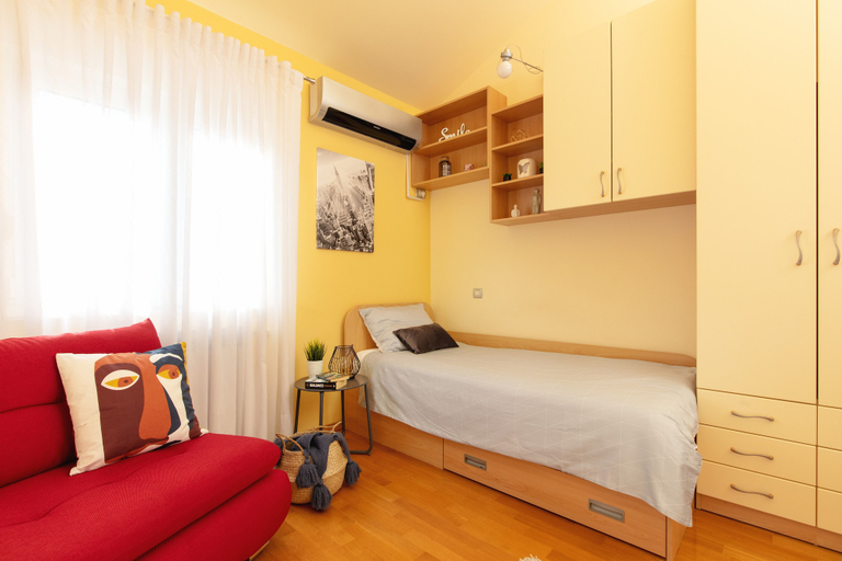 Bedroom 3, Luxury Villa Lovric Private Heated Pool, Omiš