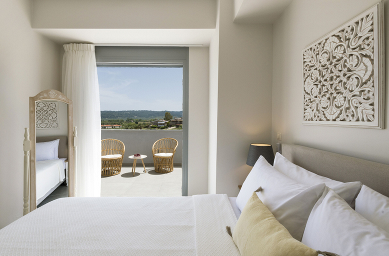 Bedroom 3, Soleado Luxury Villas, Central Macedonia