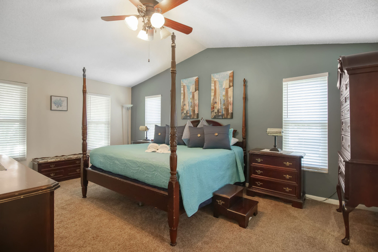 Bedroom 2, Tampa Bay- Large Pool home- Private Heated Pool!, Hillsborough