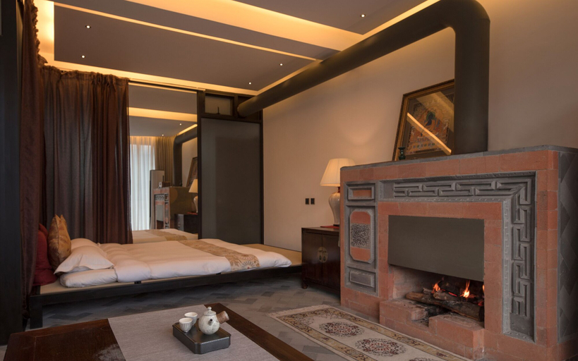 Bedroom 2, Qing Pu Villa, Dali Bai