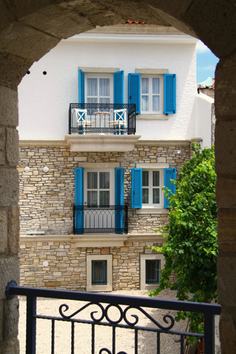 View from property, Cesme Kale Tas Apart, Çeşme