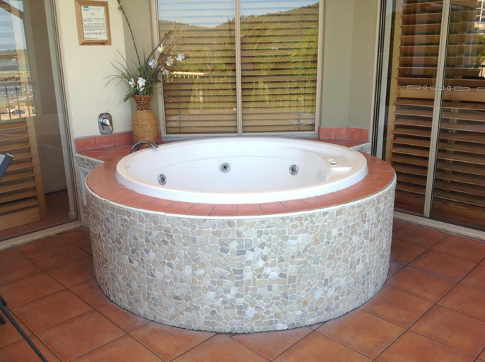 Bathroom 4, at Boathaven Bay Holiday Apartments, Whitsunday