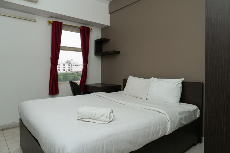 Bedroom 1, Elegant Studio Apartment at Margonda Residence 2, Depok