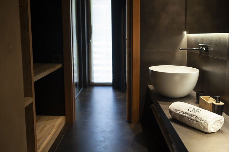 Bathroom 5, Au Charmant Petit Lac - Ecohotel Parc & Spa, Aosta