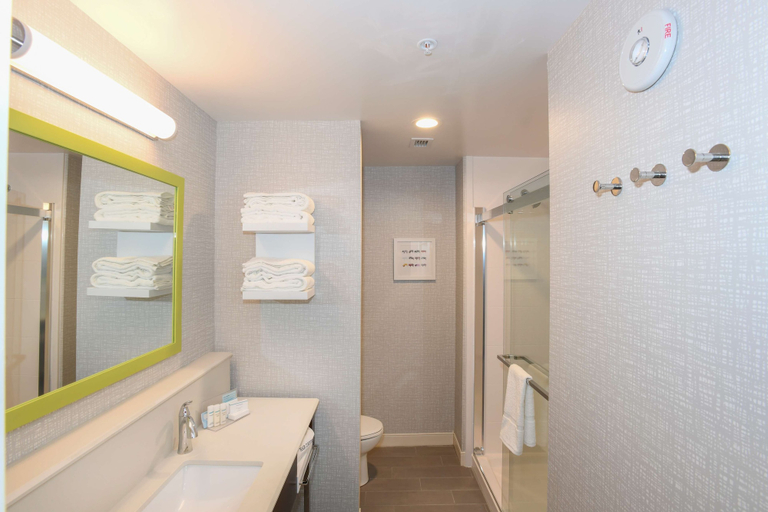 Bathroom 4, Hampton Inn & Suites Cincinnati Liberty Township, Butler