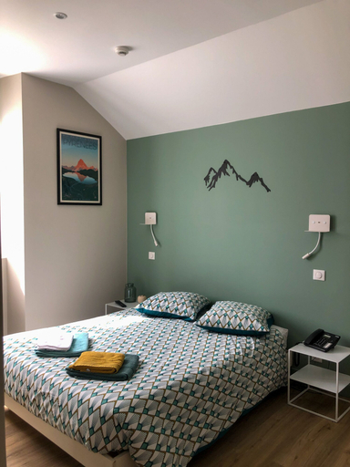 Bedroom 2, Hôtel Ô Chiroulet, Hautes-Pyrénées