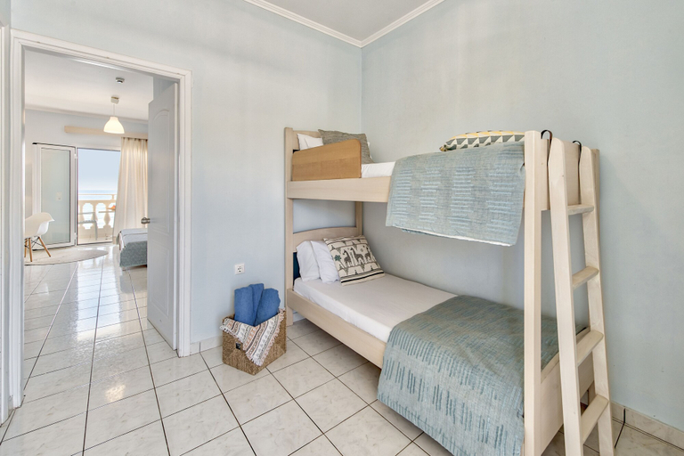Bedroom 2, Maria Mare Apart-hotel, Ionian Islands