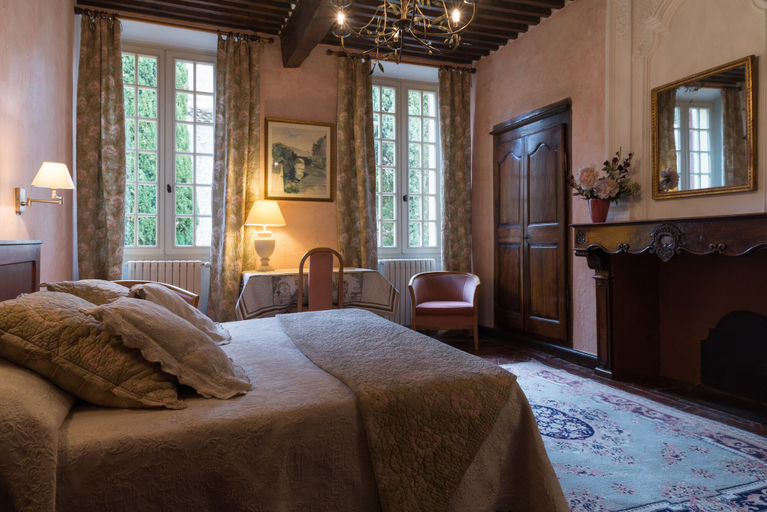 Bedroom 2, Hostellerie Le Beffroi, Vaucluse