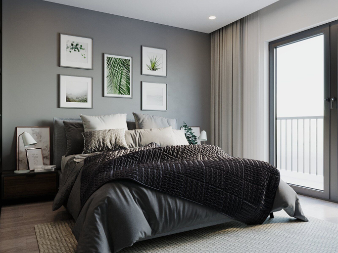 Bedroom 3, Lagom Apartment & Hotel, Da Nang