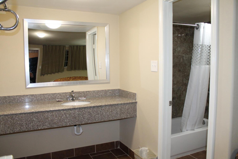 Bathroom 4, American Inn & Suites, Lamar