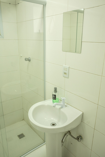 Bathroom 4, Casa Ecotrips Barra Funda - Hostel, São Paulo