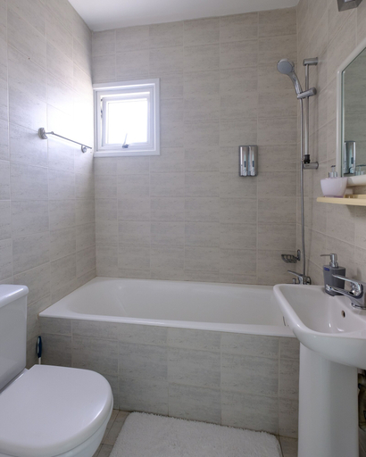Bathroom 4, The Coral Penthouse, Larnaca