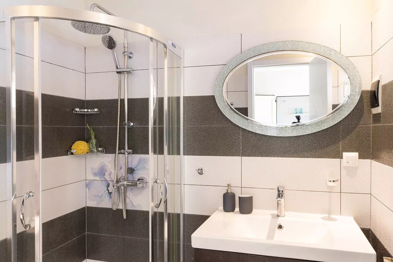 Bathroom 4, Villa Renata & Villa Filippos with private Plunge Pool by Konnect, Ionian Islands