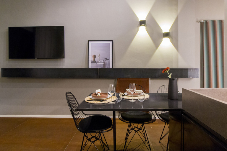 Living area, Suite Vogue Loft 9, Alessandria