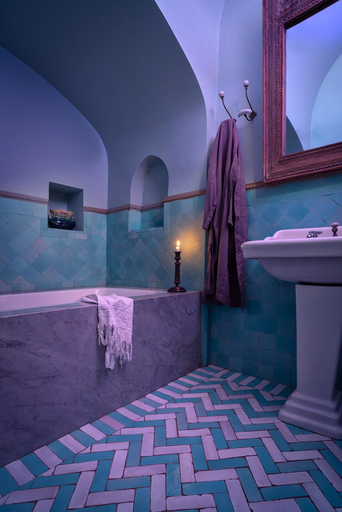 Bathroom 4, Riad Kbour & Chou, Marrakech
