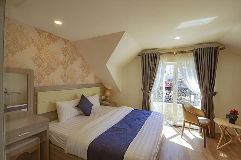Bedroom 1, Khanh Uyen Hotel, Đà Lạt