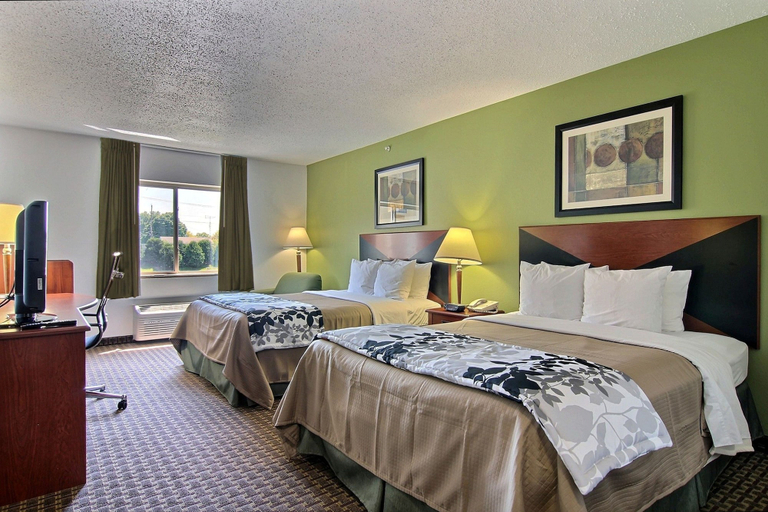 Bedroom 3, Sleep Inn South Bend Airport, Saint Joseph