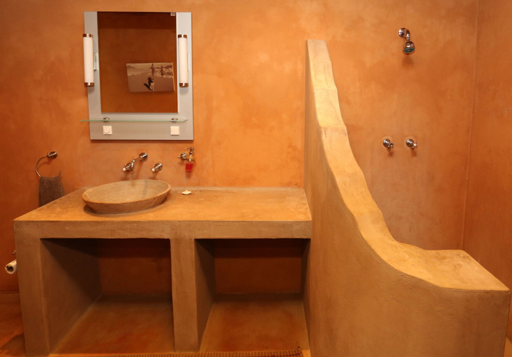 Bathroom 3, Solitaire Desert Farm, Windhoek Rural