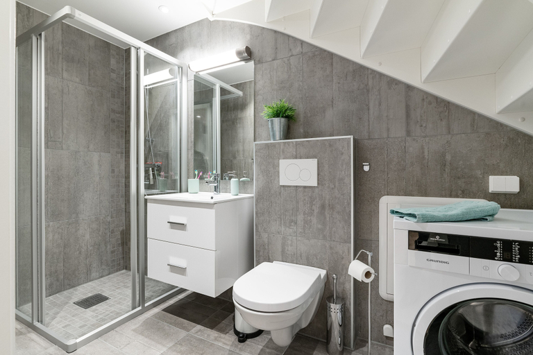 Bathroom 4, Høyden Apartments, Bergen