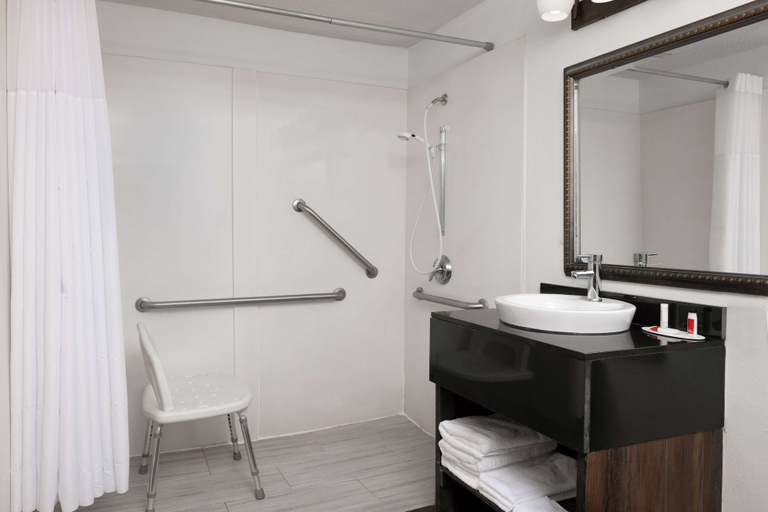 Bathroom 4, Super 8 by Wyndham Pensacola, Escambia