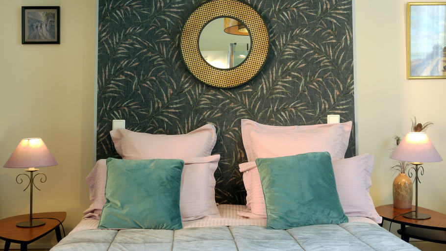 Bedroom 4, Entre Terre et Estuaire & Spa, Calvados