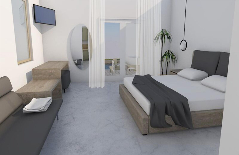 Bedroom 4, Sarantis Hotel, Central Macedonia