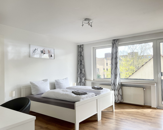 Bedroom 4, Apartments im Herzen von OS I home2share, Osnabrück