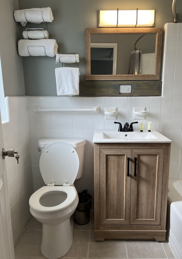 Bathroom 4, BlueGem Motel, Alachua