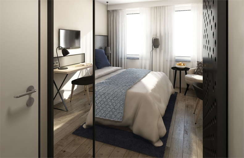 Bedroom 3, Arivo Aparthotel, Forchheim