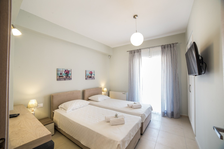 Bedroom 2, Eleni Luxury Villa by White Dream Villas, Ionian Islands