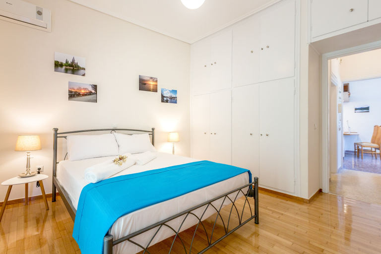 Bedroom 4, Happy Stay in Elegant & Bright Flat near Metro, Attica