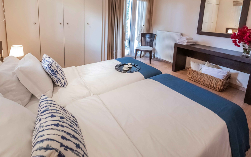 Bedroom 3, Danai's Secluded Paradise - Azure Coastal Dreams, Central Macedonia